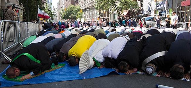 New York'ta Müslüman Günü Yürüyüşü