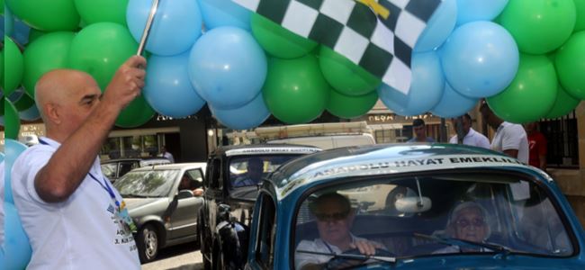 ''3’üncü Anadolu Hayat Emeklilik Klasik Otomobil Rallisi”nde Start Verildi