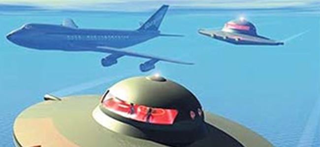 İngiliz pilotun UFO paniği!