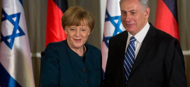 Merkel ve bakanları İsrail'de