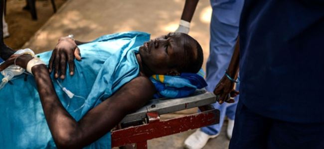 Güney Sudan'da hastane yakıldı
