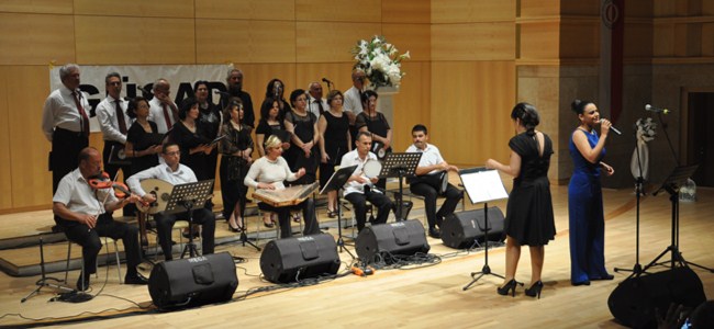 Güzelyurt'ta türk sanat müziği konseri