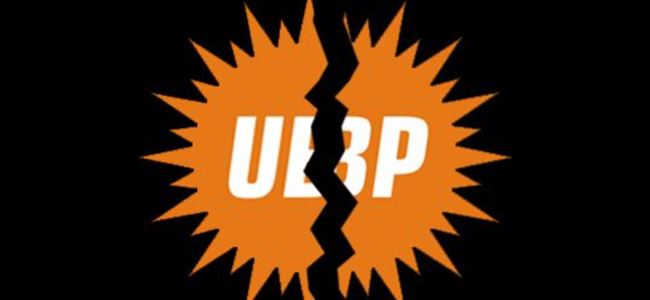UBP ikiye bölündü