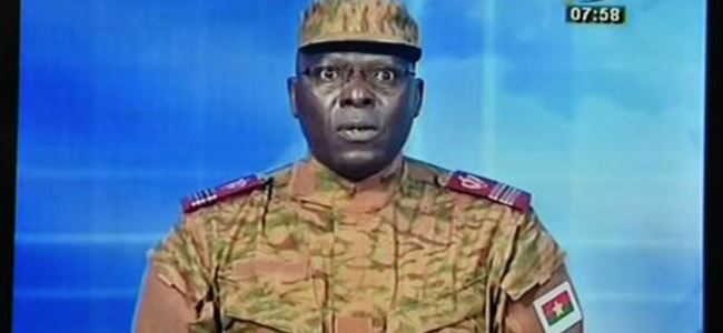 Burkina Faso'da askeri darbe