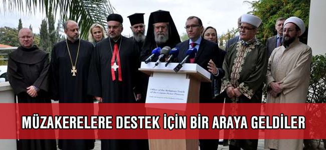 Kıbrıs'ta dini liderler