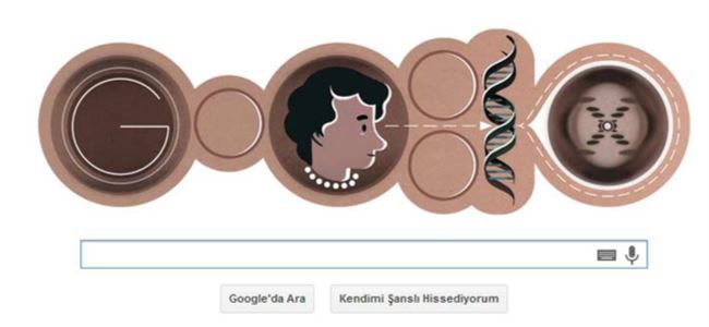 Google'dan Rosalind Franklin'in Doğum Gününe Özel Logo