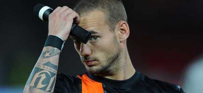 Sneijder'e büyük şok!