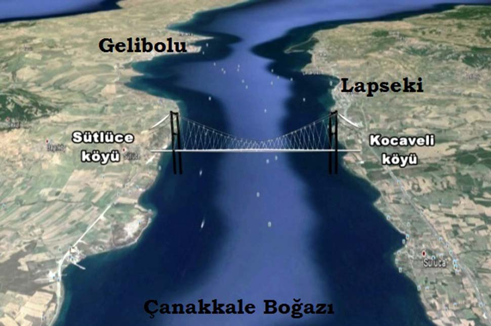 Çanakkale 1915 Boğaz Köprüsü