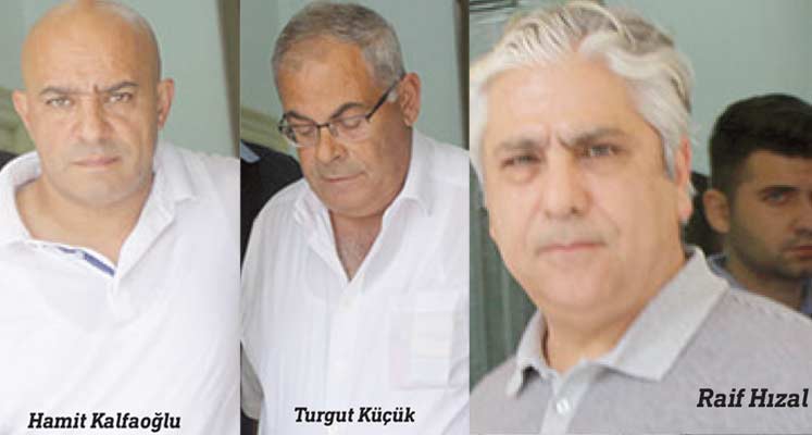 Raif Hızal, Turgut Küçük, Hamit Kalfaoğlu