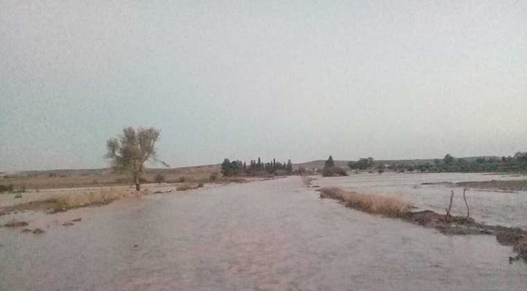 Erdemli köyü su taşkını