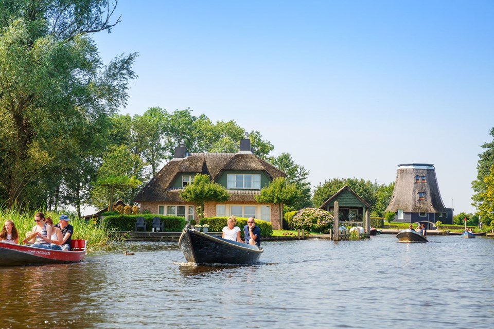 Hollanda Giethoorn köyü