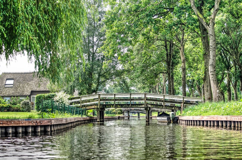 Hollanda Giethoorn köyü