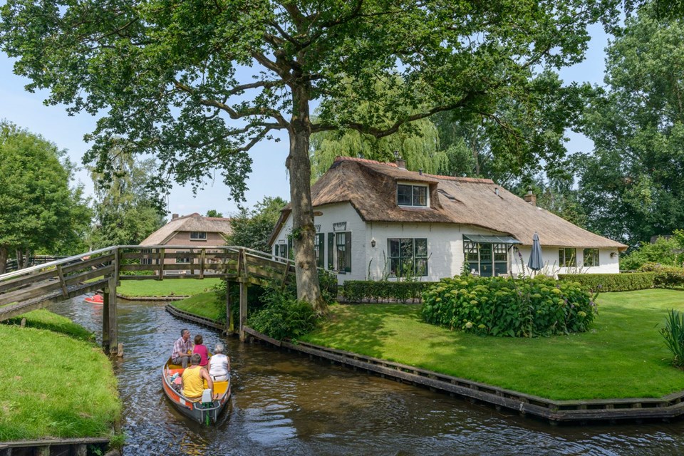 Hollanda Giethoorn köyü