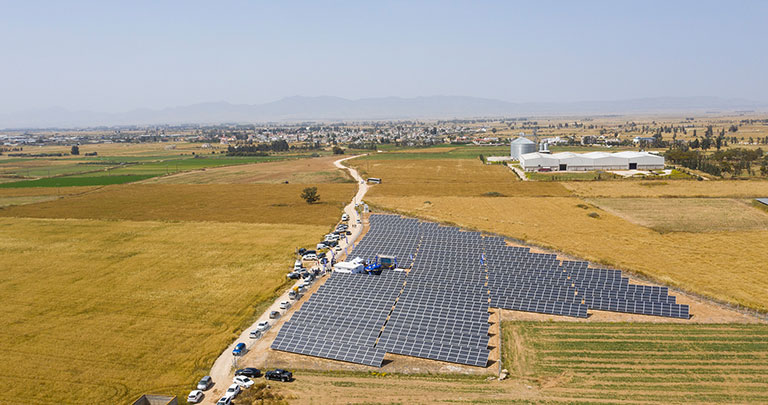 Kuzey Kıbrıs Turkcell Solar Panel