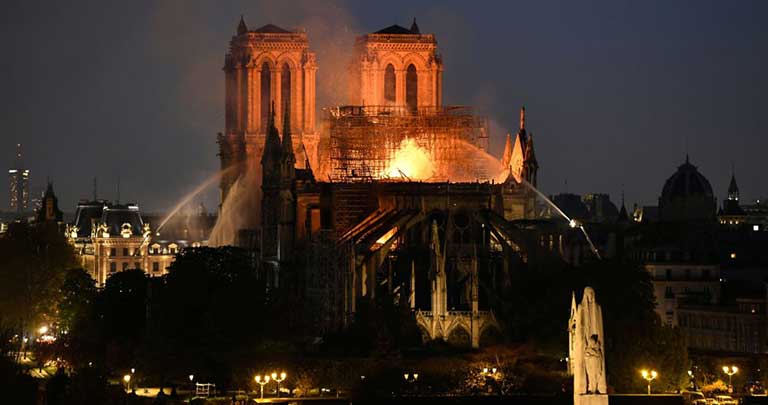 Notre-Dame Katedrali yangını