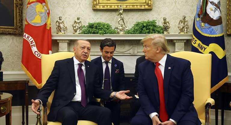 Recep Tayyip Erdoğan, Donald Trump