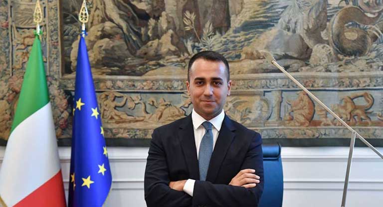 İtalya Dışişleri Bakanı Luigi Di Maio