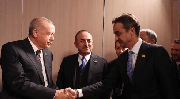 Miçotakis, Erdoğan ve Çavuşoğlu