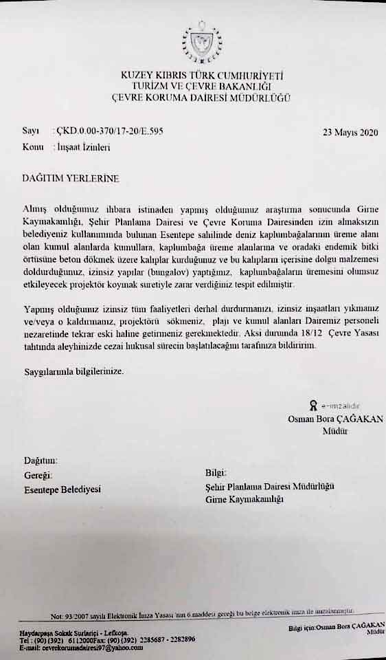 Çevre Koruma Dairesi