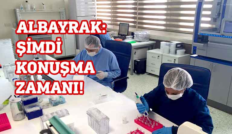 Lefkoşa Dr. Burhan Nalbantoğlu Hastanesi DNA Laboratuvar’ı sorumlusu Eldem Albayrak