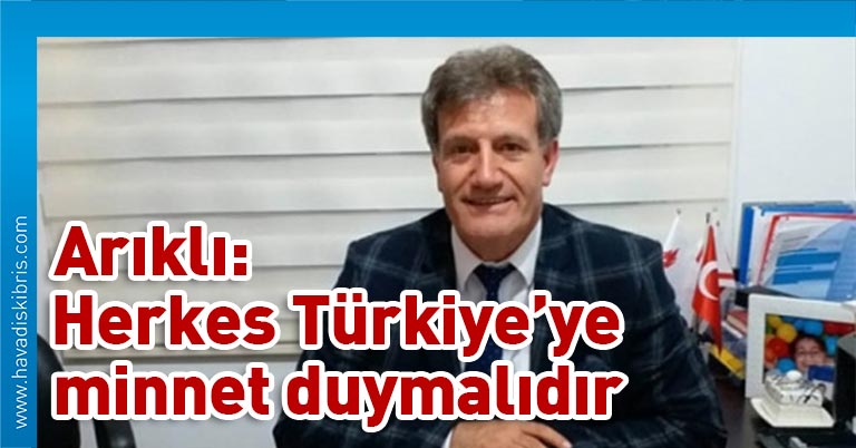 Yeniden Doğuş Partisi (YDP) Genel Başkanı Erhan Arıklı, bugün katıldığı bir televizyon programında, Türkiye’den gelecek yardımı değerlendirirken, bu paranın kimsenin tahmin etmediği büyüklükte bir para olduğunu söyledi