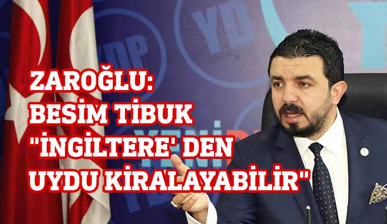 YDP Milletvekili Bertan Zaroğlu