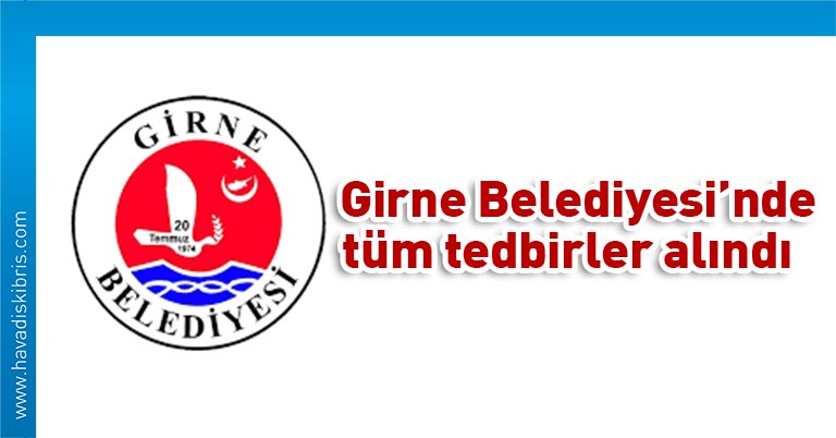 Girne Belediyesi, bayram tatili süresince, Girne halkına hizmet verebilmek için bir takım tedbirler aldı.
