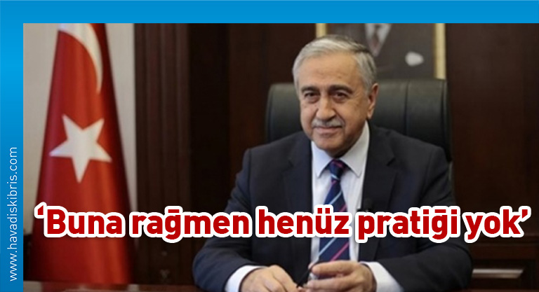 Başbakan Ersin Tatar’ın sınır kapılarının açılması konusunda Sağlık Bakanı Ali Pilli’ye girişimde bulunmasını söylemesinin sevindirici olduğunu ve bundan memnuniyet duyduğunu belirten Cumhurbaşkanı Akıncı, buna rağmen bunun pratiğinin olmadığını dile getirdi.
