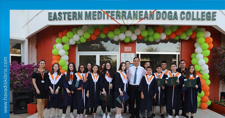 Doğu Akdeniz Doğa Koleji 2019-2020 eğitim ve öğretim yılını dün gerçekleşen diploma töreni ile sonlandırdı