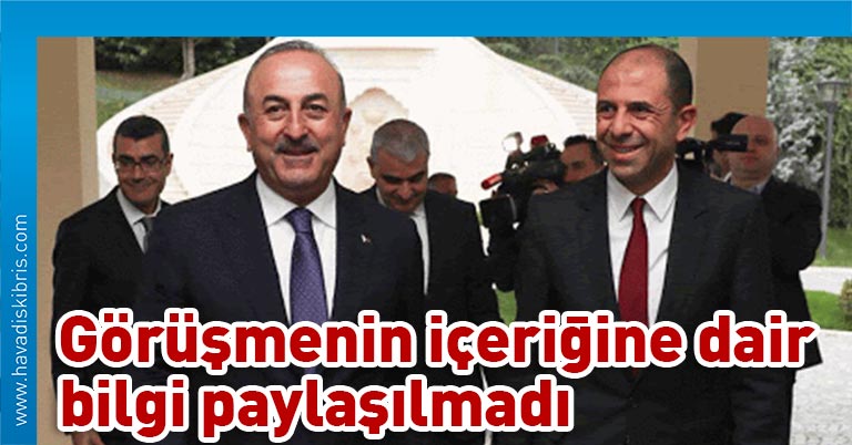 Türkiye Dışişleri Bakanı Mevlüt Çavuşoğlu, Başbakan Yardımcısı ve Dışişleri Bakanı Kudret Özersay ile telefon görüşmesi yaptı.
