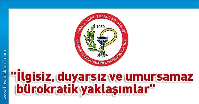 Kıbrıs Türk Eczacılar Birliği (KTEB)’ten yapılan açıklamada, Kıbrıs Türk Eczacılar Birliği (KTEB) Meslek Tadil Yasası'nın, KKTC Sağlık Bakanlığı tarafından
