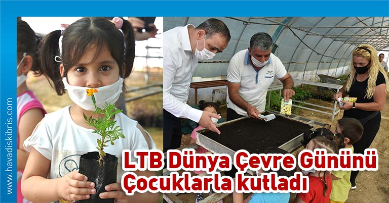 Lefkoşa Türk Belediyesi (LTB) 5 Haziran Dünya Çevre Günü nedeniyle kendi bünyesindeki El Ele Kreşi çocuklarıyla bir çevre etkinliği düzenledi.