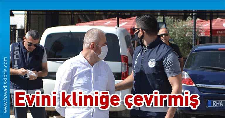Lefkoşa’da evinde hacamat yaparak para kazanan zanlı Onurcan Akcan tutuklanarak dün mahkeme huzuruna çıkarıldı.