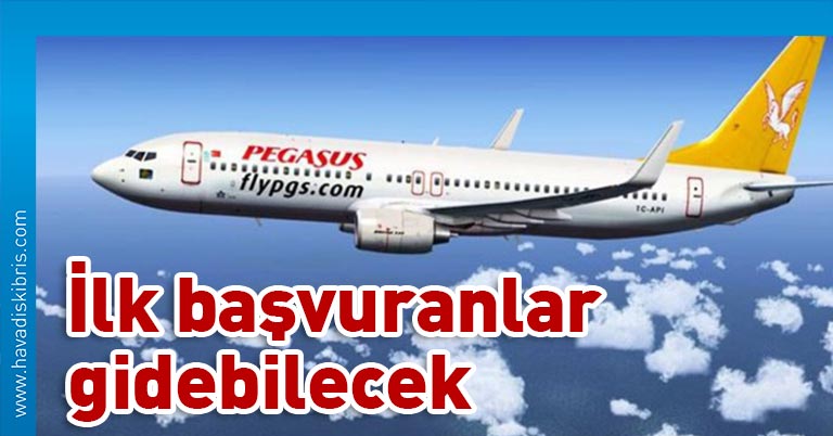 Türkiye Cumhuriyeti Lefkoşa Büyükelçiliği, Ercan Havalimanı’ndan İstanbul Sabiha Gökçen Havalimanı’na 26 Haziran ve 28 Haziran’da Pegasus Havayolları tarafından birer uçak seferi düzenleneceğini açıkladı