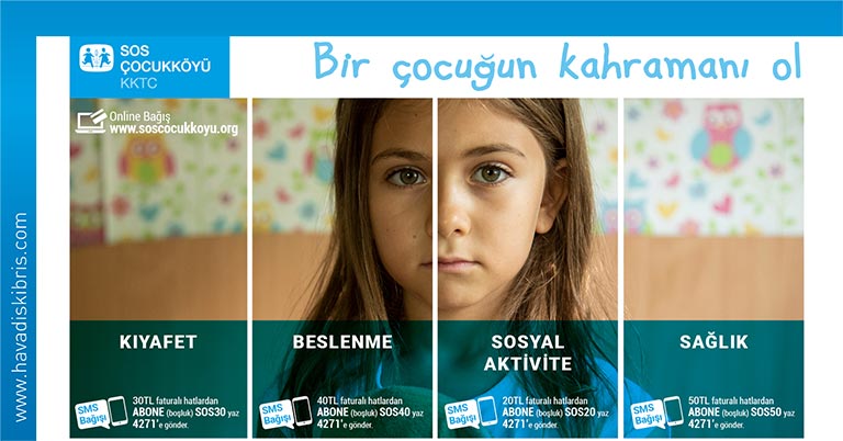 SOS Çocukköyü, başlatıkları Dijital Bağış Kampanyası'na bağış yapmak isteyenler için bilgilendirici grafik hazırladı