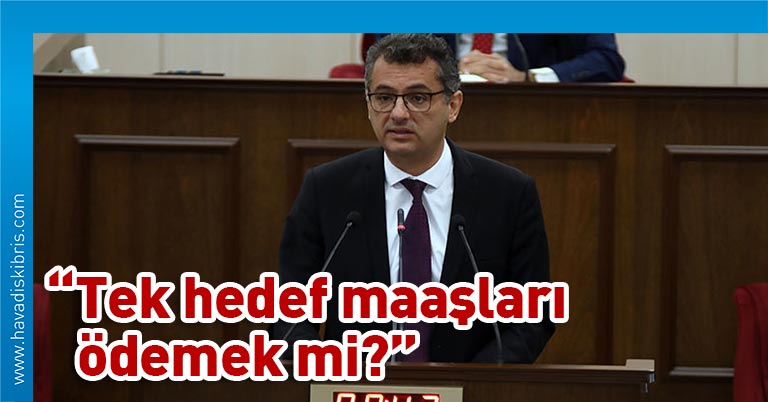 Cumhuriyetçi Türk Partisi Genel Başkanı Tufan Erhürman'da KKTC-TC İktisadi ve Mali İşbirliği Protokolü konusunda, söz alarak, "İmzalanan metin muhalefetle