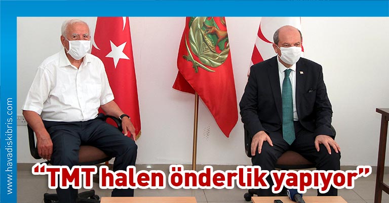Başbakan Ersin Tatar, Mücahitler Sitesi’ne taşınan Kıbrıs Türk Mücahitler Derneği'ni ziyaret etti