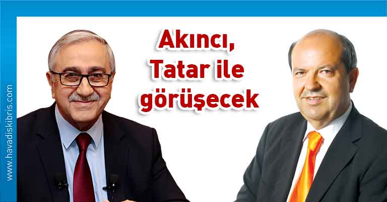 Başbakan Ersin Tatar, Cumhurbaşkanı Mustafa Akıncı