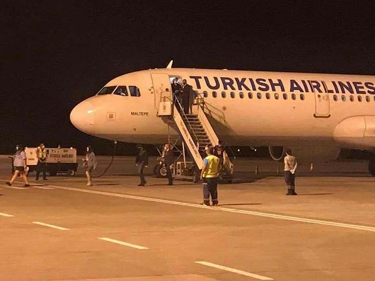 Ercan Havaalanı ilk tarifeli sefer