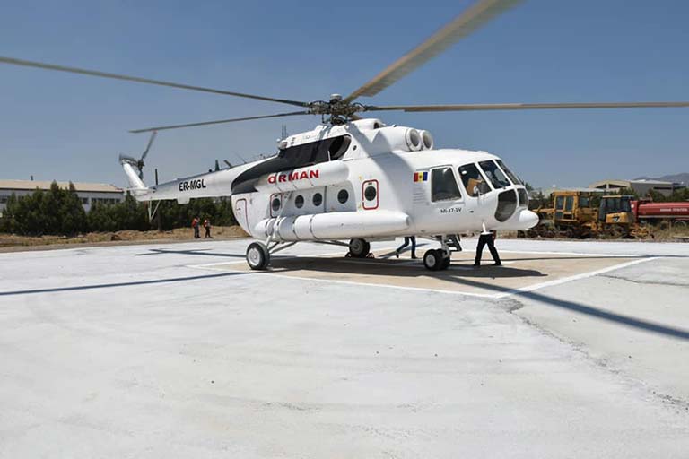 yangın söndürme helikopteri