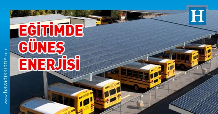 Güney Kıbrıs'ta okullara güneş paneli