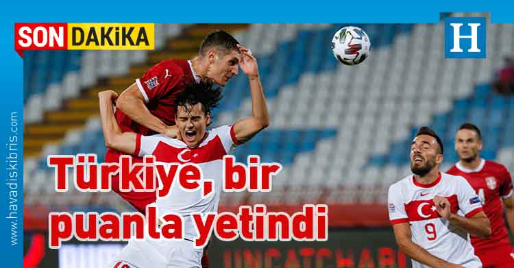 Türkiye Milli Futbol Takımı, UEFA Uluslar B Ligi 3. Grup ikinci maçı, Sırbistan,