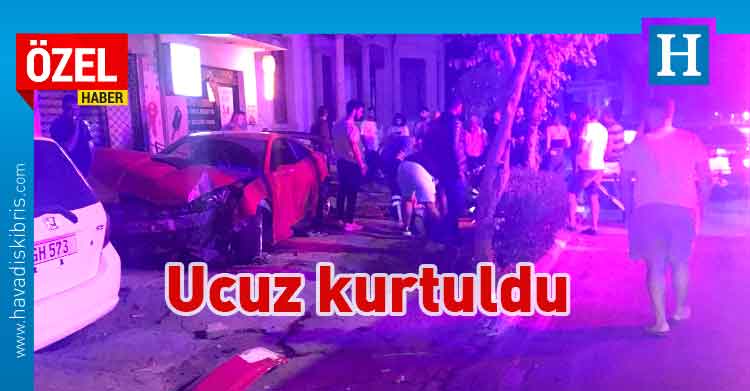 çarpışma, kaza, Lefkoşa, HB 171, Dr. Burhan Nalbantoğlu Devlet Hastanesi,