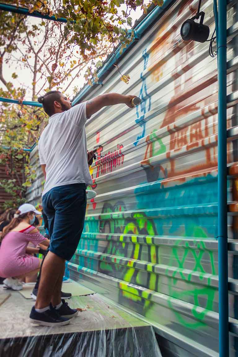 ARUCAD grafiti