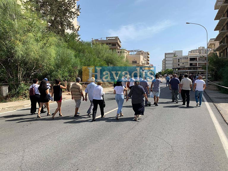 Kapalı maraş kısmen açıldı