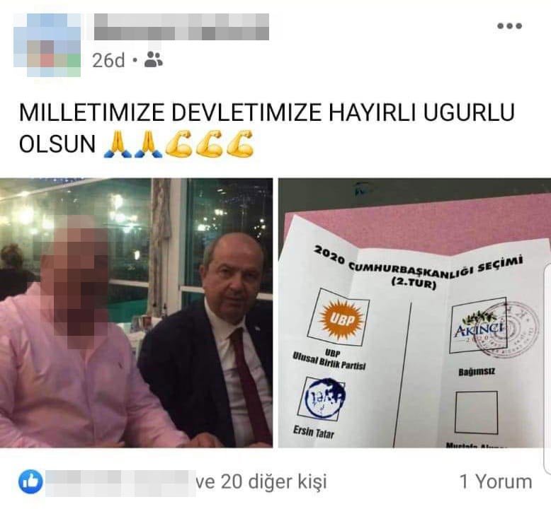 oyunu sosyal medyada paylaştı