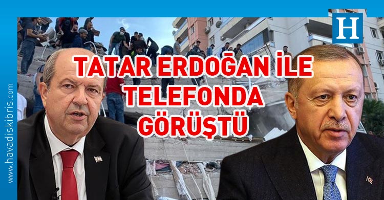 Cumhurbaşkanı Tatar, Cumhurbaşkanı Erdoğan’ı arayarak geçmiş olsun dileklerini iletti