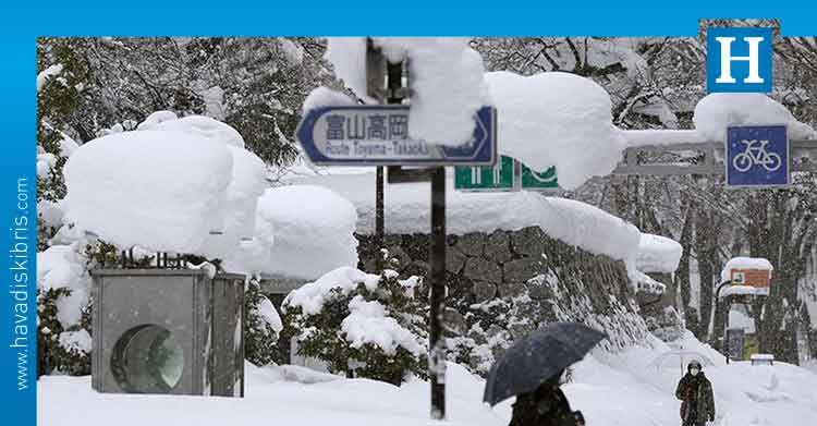 Japonya kar fırtınası