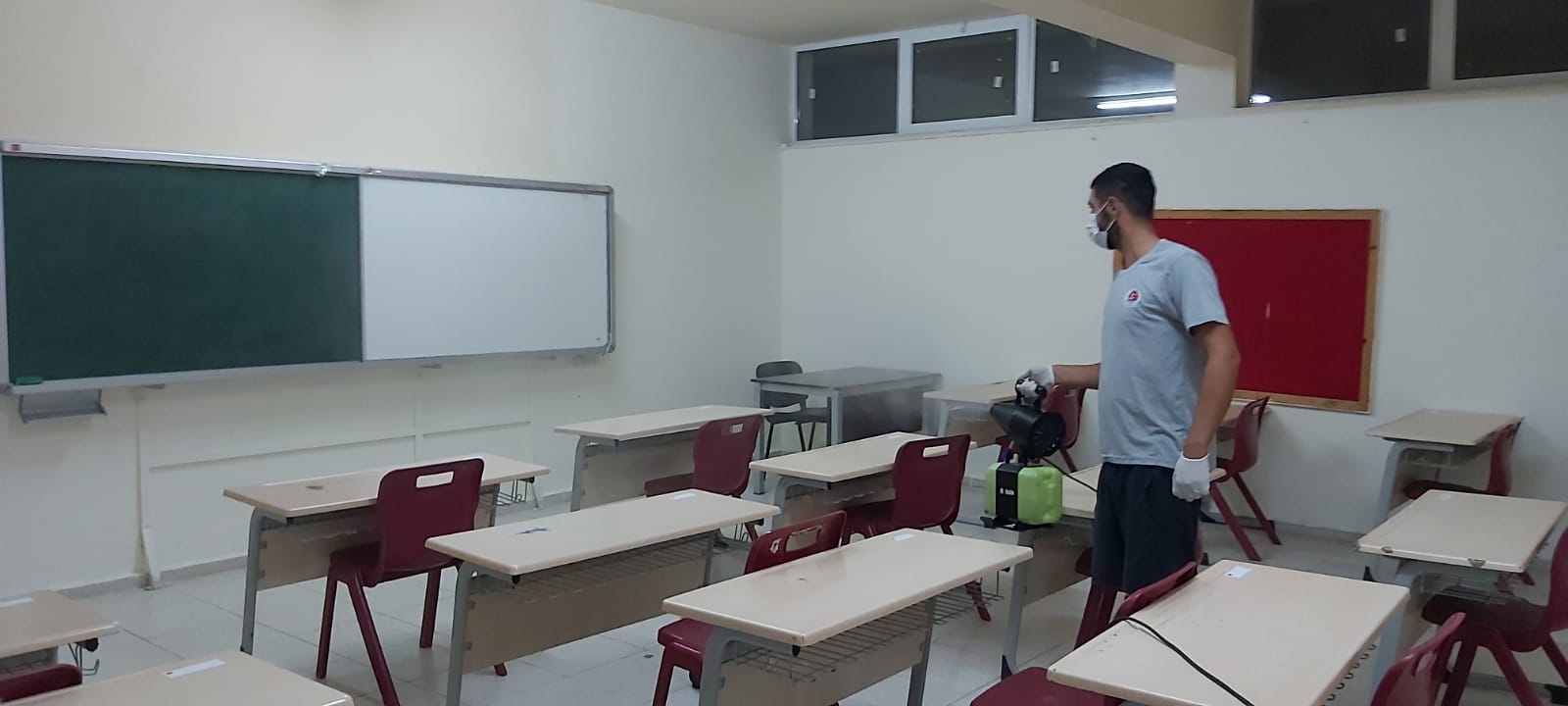 girne belediyesi dezenfekte