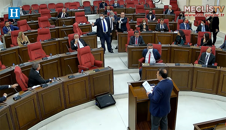 Erhan Arıklı sözlü kavga